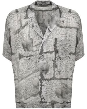 Vivienne Westwood Oversized Camp Shirt - Gray