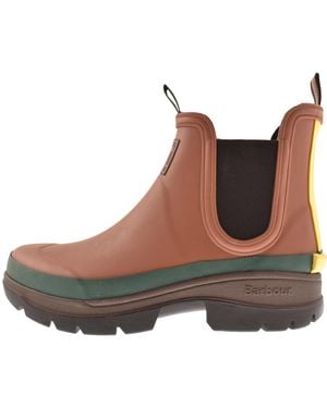 Barbour X Paul Smith Chelsea Welly - Brown