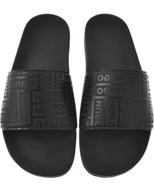 HUGO Timein Sliders - Black