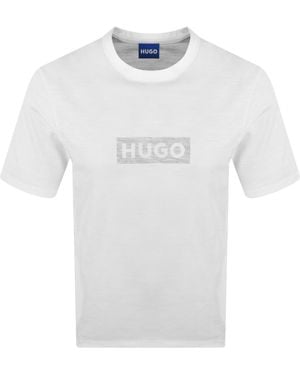 HUGO Nerinto T Shirt - White