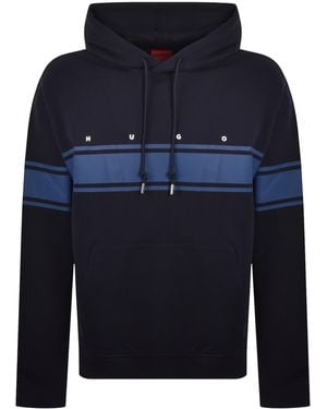HUGO Desmos Hoodie Dark - Blue