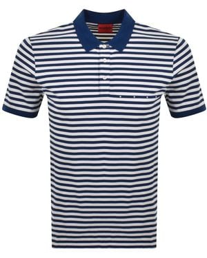 HUGO Demspolo Polo T Shirt - Blue