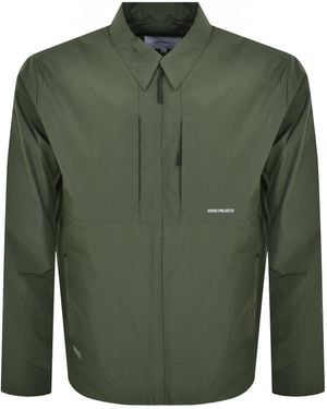 Norse Projects Jens Gore Tex Overshirt - Green