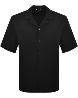 BOSS BUSINESS Boss Lars Short Sleeve Shirt - Black