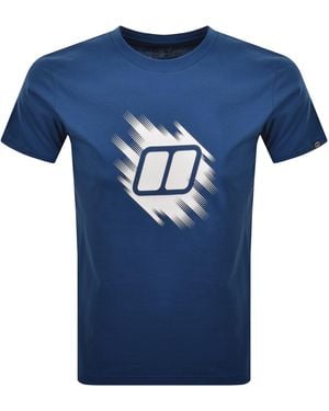 Berghaus Sketched Blocks T Shirt - Blue