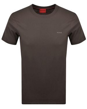 HUGO Dero222 T Shirt - Gray