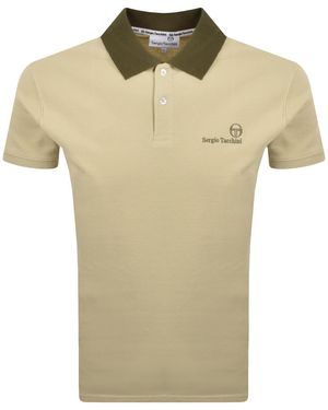 Sergio Tacchini Bondi Polo T Shirt - Natural