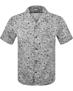 Replay Floral Shirt - Grey