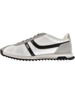 BOSS BUSINESS Boss Zayn Trainers Open - White