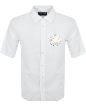 Versace Jeans Couture Couture V Emblem Shirt - White