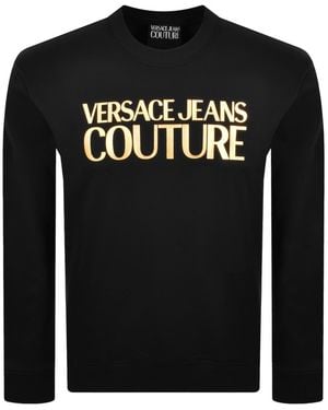 Versace Jeans Couture Couture Logo Sweatshirt - Black