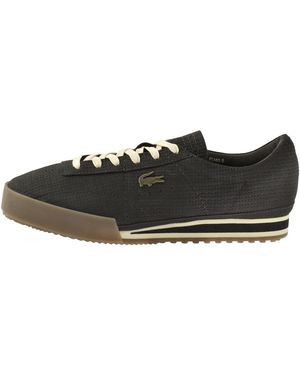 Lacoste Aura 126 Trainers Dark - Black