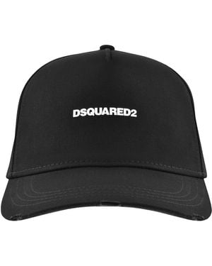 DSquared² Mini Logo Cap - Black