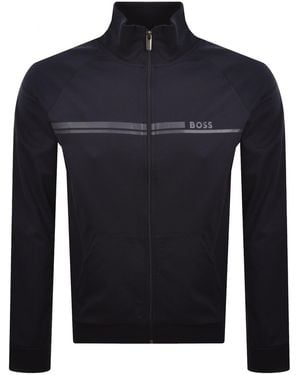 BOSS BUSINESS Boss Authentic Full Zip Sweatshirt - Blue