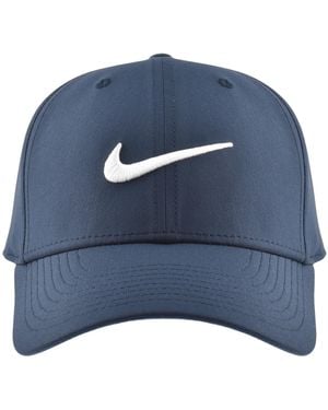 Nike Dri Fit Club Structured Golf Cap - Blue