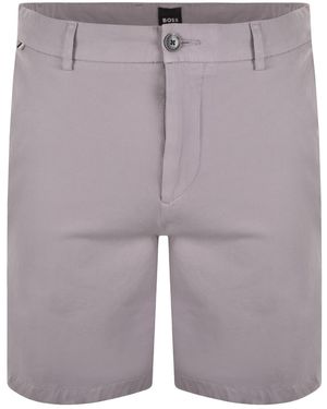 BOSS BUSINESS Boss Kane Chino Shorts - Grey