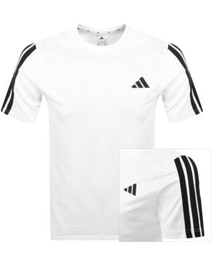 adidas 3 Stripes T Shirt - White