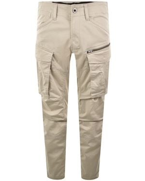 G-Star G-Star 3D Cargo Trousers Whitebait - Natural