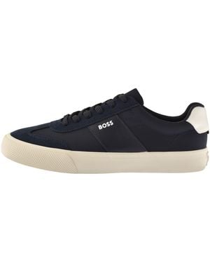BOSS BUSINESS Boss Aiden Tennis Trainers Dark - Blue