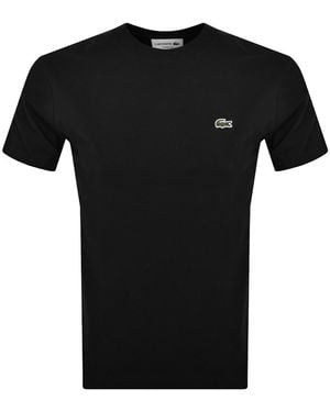 Lacoste Crew Neck T Shirt - Black