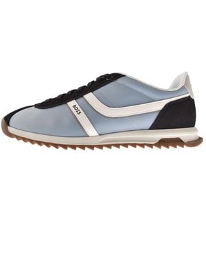BOSS BUSINESS Boss Zayn Trainers Open - Blue