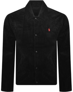 Ralph Lauren Coachs Corduroy Jacket - Black