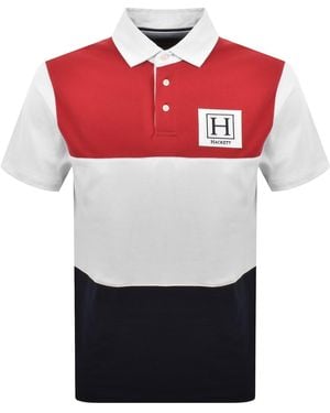 Hackett Heritage Polo T Shirt - Red