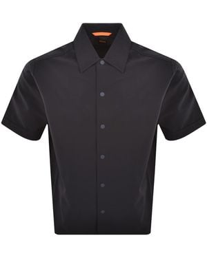 BOSS Boss Lapoully Oversized Shirt - Black