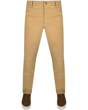 BOSS BUSINESS Boss Kaiton Slim Fit Trousers - Natural