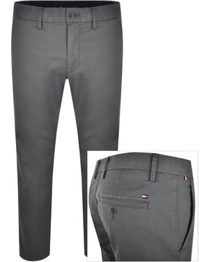 Tommy Hilfiger Bleecker Slim Chino Trousers - Black