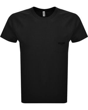 Moschino Swim Logo T Shirt - Black