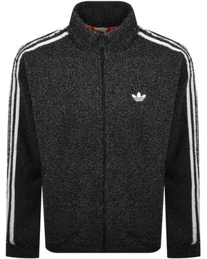 adidas Originals Boucle Firebird Track Top - Black