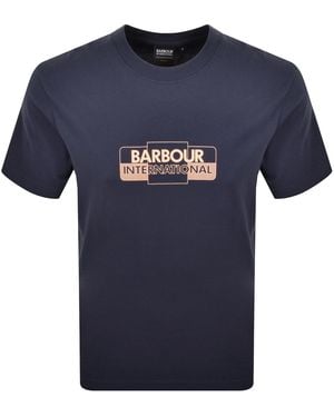 Barbour Leighton T Shirt - Blue