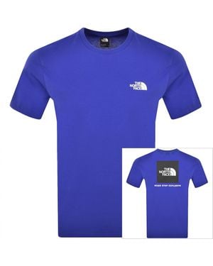 The North Face Ss Box T Shirt - Blue