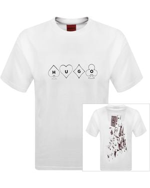 HUGO Doudi T Shirt - White