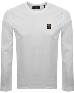 Belstaff Long Sleeve T Shirt - Grey
