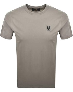 Belstaff Featherweight Logo T Shirt - Grey