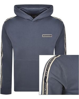 EA7 Emporio Armani Hoodie - Blue