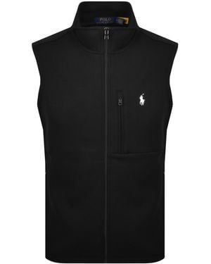 Ralph Lauren Full Zip Gilet - Black