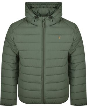 Farah Farah Kennedy Padded Jacket - Green
