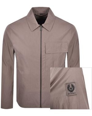 Belstaff Cargo Overshirt Asphalt - Brown