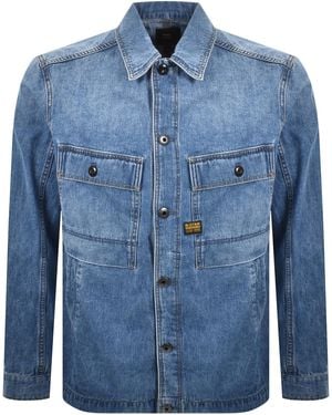 G-Star G-Star Mosa Denim Overshirt - Blue