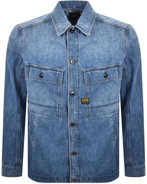G-Star G-Star Mosa Denim Overshirt - Blue