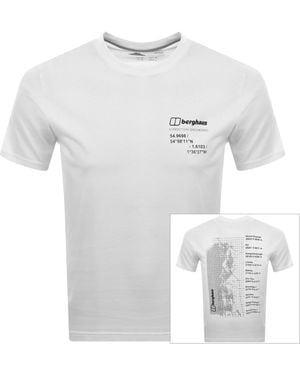 Berghaus Mount 10 T Shirt - White