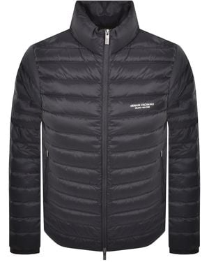 ARMANI EXCHANGE Padded Down Jacket - Blue