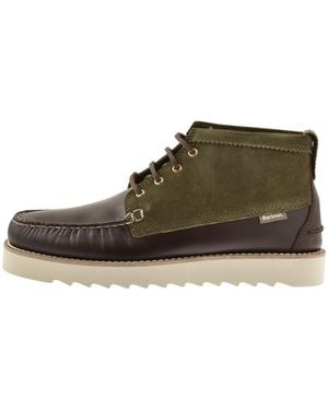 Barbour Hadston Boots - Brown