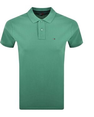 Tommy Hilfiger Tipped Polo Shirt - Green