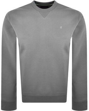 Replay Crew Neck Sweatshirt - Gray