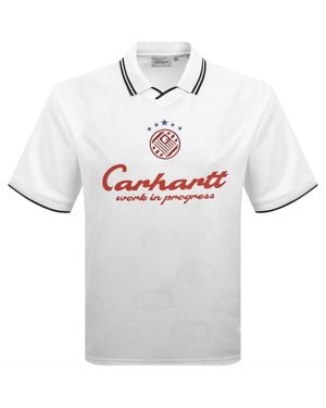 Carhartt Terrace Football T Shirt - Grey