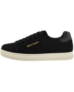 Palm Angels Logo Tennis Sneakers - Black
